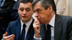 Gérald Darmanin avec François Fillon