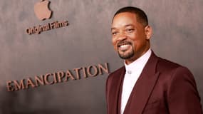 L'acteur Will Smith lors de la promotion de son film "Emancipation" le 30 novembre 2022.