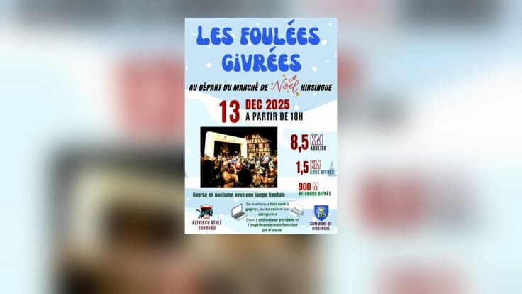 Les Foulées Givrées à Hirsingue - La météo de Colas du vendredi 12 décembre 2025