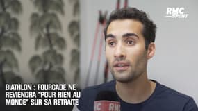 Biathlon : Fourcade ne reviendra "pour rien au monde" sur sa retraite