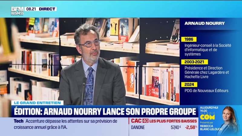 Édition: Arnaud Nourry lance son propre groupe