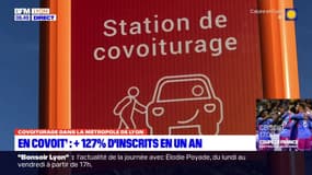 Lyon: l'application "En covoit' Grand Lyon" enregistre une hausse de 127% des inscriptions en un an