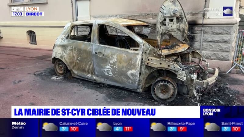 Véhicules incendiés à Saint-Cyr-au-Mont-d'Or: la mairie fermée au moins trois semaines