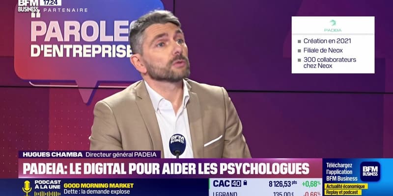 Hugues Chamba (PADEIA) : PADEIA, le digital pour aider les psychologues - 31/01
