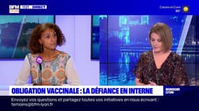 Vaccin, pass : Chaïbia Khaif-Janssen, infirmière SUD Santé Sociaux HEH, invitée de Bonsoir Lyon