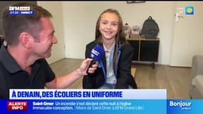 Nord: à Denain, des écoliers en uniforme