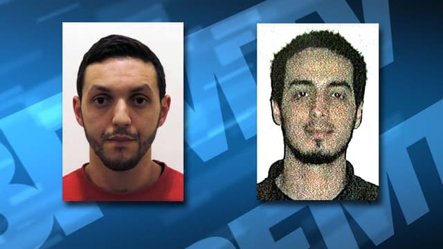 Mohamed Abrini et Najim Laachraoui, complices de Salah Abdeslam encore recherchés par les autorités.