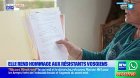 Alsace: cette fille de déporté-résistant vosgiens a obtenu un hommage inédit