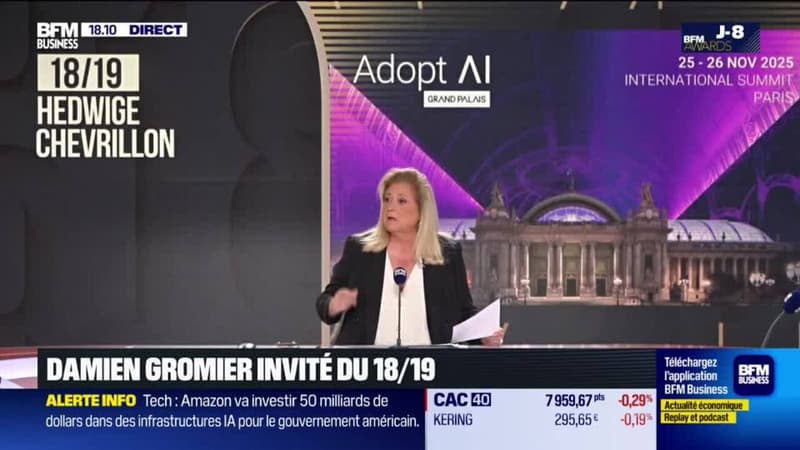 Damien Gromier est l'invité du 18/19