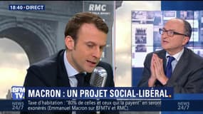 Présidentielle: Emmanuel Macron dévoile son programme économique et social