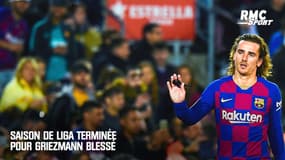 Barça : lésion musculaire pour Griezmann, saison de Liga terminée 