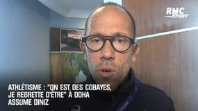 Athlétisme : "On est des cobayes, je regrette d'être" à Doha assume Diniz