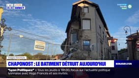Chaponost: l'immeuble qui s'est effondré va être détruit ce jeudi