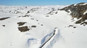 Les montagnes norvégiennes (photo d'illustration)