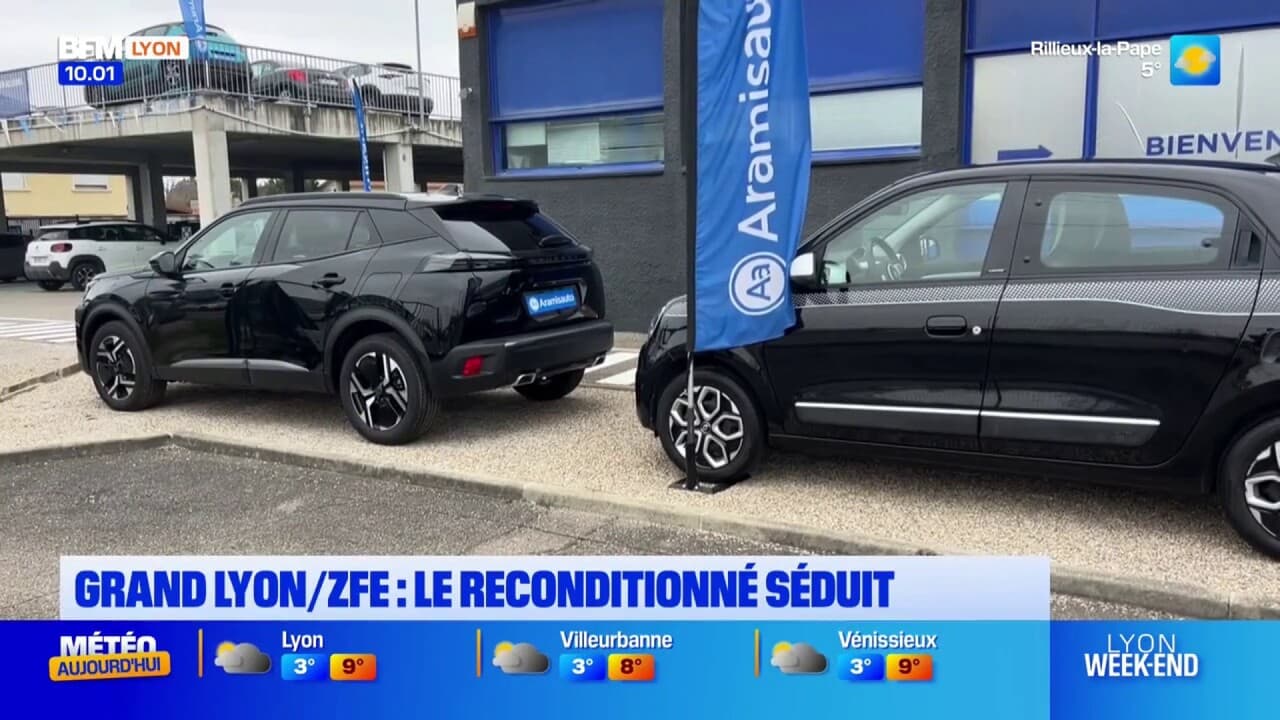Grand Lyon: le boom des voitures reconditionnées depuis l'instauration de la ZFE