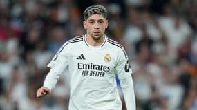 Federico Valverde lors du match Real Madrid-Dortmund (5-2, Ligue des champions), le 22 octobre 2024
