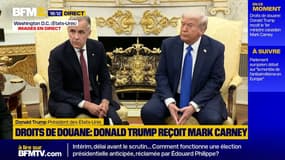 Droits de douane: Donald Trump évoque "un conflit commercial naturel" avec le Canada