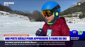 Les enfants ravis d'apprendre à skier au col des Guérins
