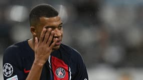 Mbappé lors de Newcastle-PSG, 04/10/23