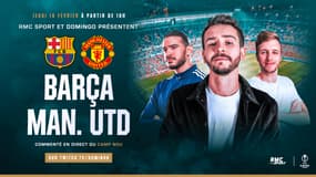 [Barcelone vs Man United] RMC Sport x Domingo : 1ère collaboration entre un diffuseur tv et un streamer majeur sur Twitch !