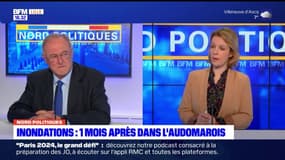 Une situation "encore compliquée": un mois après les inondations dans le Pas-de-Calais, des habitants toujours sous l'eau