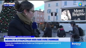 En direct de St-Tropez pour vous faire vivre l'hommage