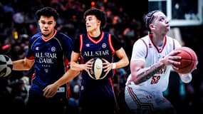 Noah Penda, Nolan Traoré et Zacharie Perrin, tous les trois sélectionnés pour le Young Star Game de la LNB 