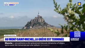Mont-Saint-Michel: l'intersyndicale annonce la fin de la grève, un protocole d'accord obtenu