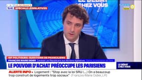 Législatives: François-Marie Didier, candidat LR dans le 20e de Paris, est favorable à une augmentation des salaires des Français de 10%