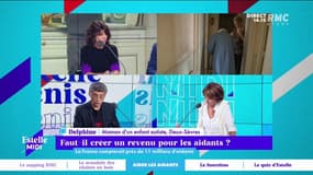 Ça fait 10 ans que je suis à temps partiel, je perds environ 200 à 300€ par mois." Delphine, auditrice RMC et mère d'un enfant autiste témoigne de ses difficultés en tant qu'aidante. 