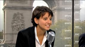 Najat Vallaud Belkacem, invitée de Jean-Jacques Bourdin sur BFMTV et RMC lundi 24 septembre