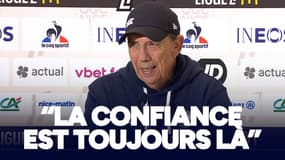 Nice 2-0 Montpellier : "La confiance est toujours là", assure Gasset