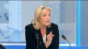 Assistants parlementaires FN soupçonnés de fraude: "C'est totalement faux", estime Marine Le Pen