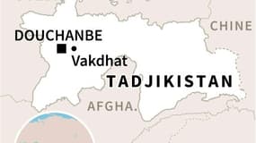 Localisation de Vakhdat où une émeute de prisonniers jihadistes a fait 32 morts