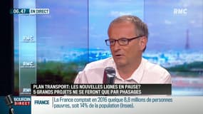 Plan "Transport": 5 grands projets se feront en "phasages"