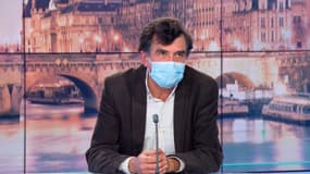 Arnaud Fontanet sur BFMTV, le 3 janvier 2021. 