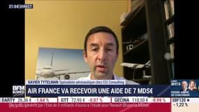 "Air France perd 25 millions d'euros par jour pendant le confinement" prévient Xavier Tytelman