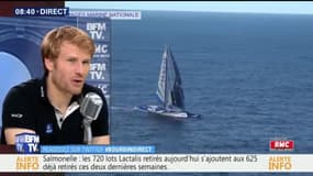 "Une moyenne de 50km/h." François Gabart évoque ses records après son tour du monde à la voile