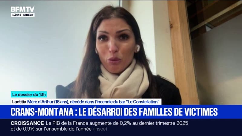 Crans-Montana: “Ces images m’ont glacé le sang, je n’ose pas imaginer ce que nos enfants ont vécu”, confie Laetitia, mère d’Arthur (16 ans) décédé dans l’incendie du bar “Le Constellation”