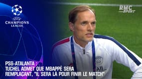 PSG-Atalanta: Tuchel admet que Mbappé sera remplaçant, "il sera là pour finir le match"  