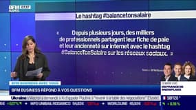 BFM Business avec vous : A-t-on le droit de "balancer" la fiche de paie d’un collègue sur les réseaux sociaux ? - 15/11