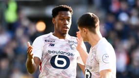 Le Canadien Jonathan David avec Lille en décembre 2024