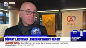 Démission de Rottner: le président de la CEA, Frédéric Bierry, réagit