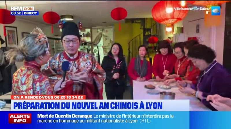 On a rendez-vous pour préparer le Nouvel An chinois à Lyon dans le quartier de la Guillotière