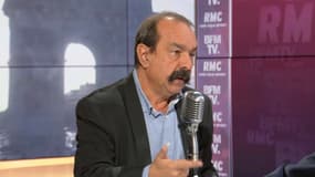 Philippe Martinez répond au micro de Jean-Jacques Bourdin sur les réformes retraites. 