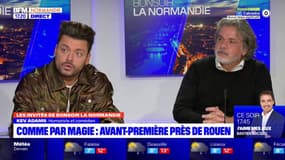 "Comme par Magie" en avant-première près de Rouen: Kev Adams raconte comment il a obtenu son rôle