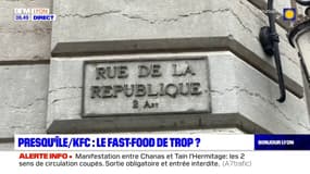 Lyon: un KFC rue de la République, le fast-food de trop?