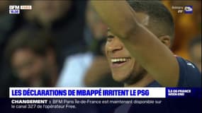 "Jouer au PSG n'aide pas beaucoup": les déclarations de Kylian Mbappé irritent le vestiaire parisien