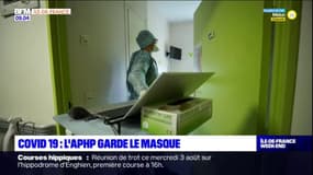 Covid-19: le port du masque reste obligatoire au sein de l'AP-HP