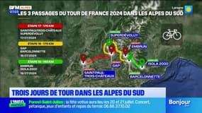 Le Tour de France investit les Alpes du Sud pendant trois jours dès ce mardi